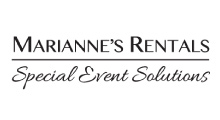 Marianne's Rentals logo customer of sonray enterprise window cleaning